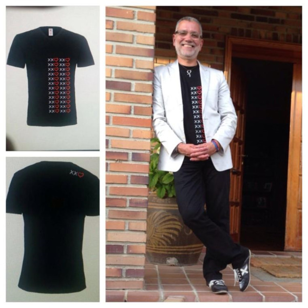 Camiseta básica manga corta hombre Kiss&Fly (2)